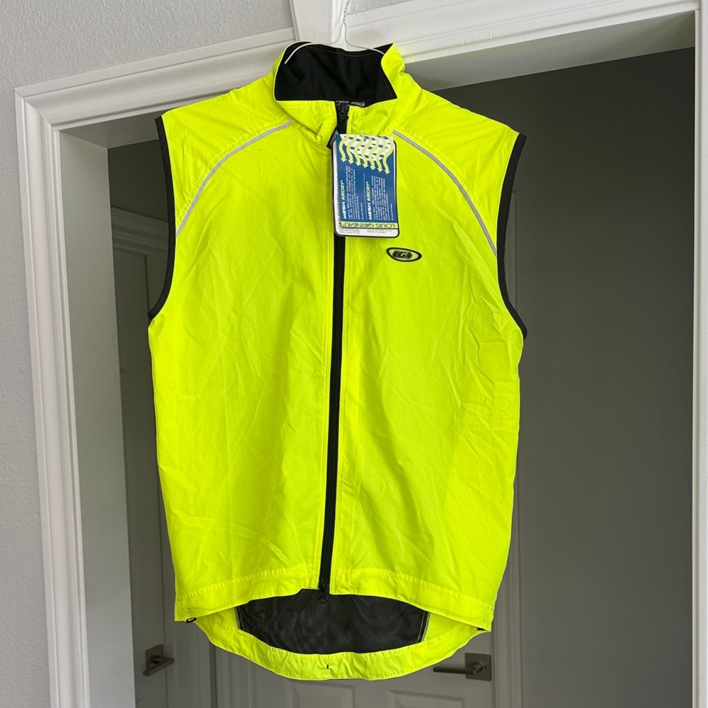 Louis Garneau Neon Yellow Cycling Vest